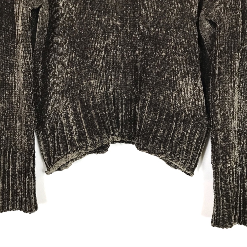 Aeropostale Olive Green Chenille Sweater - Picture 3 of 7